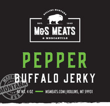 Load image into Gallery viewer, Pepper Buffalo Jerky