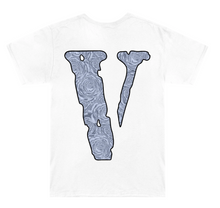 Load image into Gallery viewer, Pop Smoke x Vlone The Woo T-shirt White