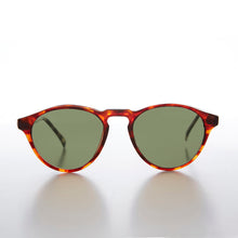 Load image into Gallery viewer, Horn Rim Round Dapper Pantos Vintage Sunglasses - Randy