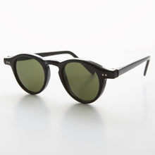 Load image into Gallery viewer, Small Round Dapper Pantos Vintage Sunglass - Rodgers