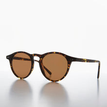 Load image into Gallery viewer, Yellow Tortoise Polarized Round Sunglass - Rodgers