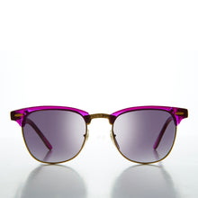 Load image into Gallery viewer, Half Rim Sunglasses with Flash Mirror Lens - Russo