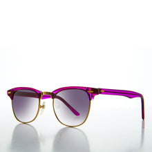 Load image into Gallery viewer, Half Rim Sunglasses with Flash Mirror Lens - Russo