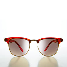 Load image into Gallery viewer, Half Rim Sunglasses with Flash Mirror Lens - Russo