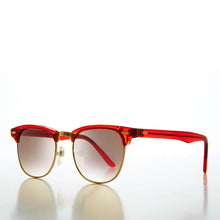 Load image into Gallery viewer, Half Rim Sunglasses with Flash Mirror Lens - Russo
