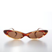 Load image into Gallery viewer, Skinny Punk Rock Cat Eye Sunglass - Slim