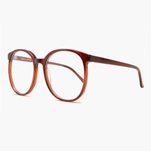 Load image into Gallery viewer, Maroon Round Retro Blue Light Blocker Glasses - Smarty
