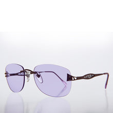 Load image into Gallery viewer, Tinted Rimless 90s Vintage Sunglasses - Vesper