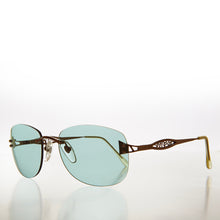 Load image into Gallery viewer, Tinted Rimless 90s Vintage Sunglasses - Vesper
