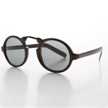 Load image into Gallery viewer, Round Motorbike Vintage Sunglass with Arched Bridge - Grant