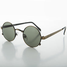 Load image into Gallery viewer, Round Metal Industrial Vintage Sunglass - Spike