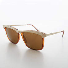 Load image into Gallery viewer, Gold Brow Line Vintage Sunglasses - Spinderella