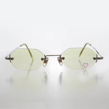 Load image into Gallery viewer, Heart Rhinestone Rimless Vintage Sunglasses - Splashy