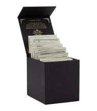 Load image into Gallery viewer, Harney Heritage – Wrapped Sachet Sampler Black Box