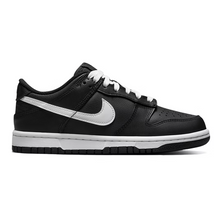 Load image into Gallery viewer, Nike Dunk Low Black White (2022) (GS)