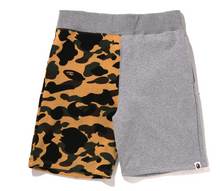 Load image into Gallery viewer, BAPE 1ST CAMO BACK SHARK SWEAT SHORTS (Grey)