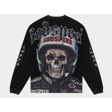 Load image into Gallery viewer, Godspeed CrashOut LS T-shirt (Black Wash)