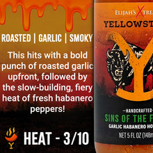 Load image into Gallery viewer, Yellowstone Hot Sauce Variety Pack 4 Bottles