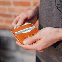 Load image into Gallery viewer, Leather Slim Wallet - USA Made