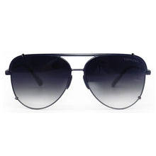 Load image into Gallery viewer, Smaller Cristina - Tangle Free - Faded Black Aviator Sunglasses Black