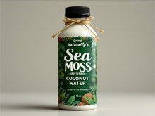 Load image into Gallery viewer, Sea Moss Infused Coconut Water - (12oz)