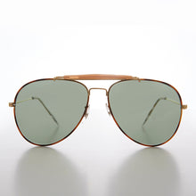Load image into Gallery viewer, Teardrop Pilot Sunglass with Glass Lens - Thasos