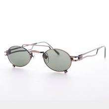 Load image into Gallery viewer, Small Steampunk Aviator with Oval Lens - The Professor
