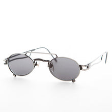 Load image into Gallery viewer, Small Steampunk Aviator with Oval Lens - The Professor