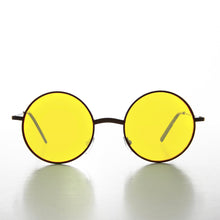 Load image into Gallery viewer, Large Round Tinted Lens Sunglasses - Tipsy