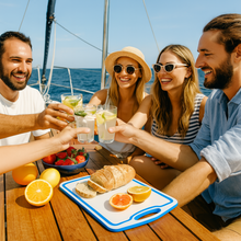 Load image into Gallery viewer, Made in the USA | Premium Cutting Board | Textured 1/2 inch HDPE UV Protected | Non-Skid or Mark Rubber Feet | Great for Boats & any Counter-top