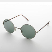 Load image into Gallery viewer, Small Round Hippy Sunglass with Real Glass Lens - Roma