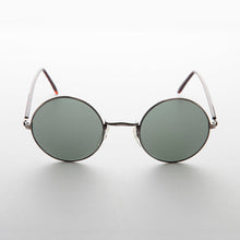 Load image into Gallery viewer, Small Round Hippy Sunglass with Real Glass Lens - Roma
