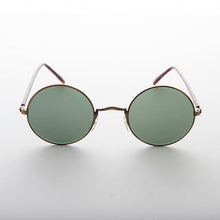 Load image into Gallery viewer, Small Round Hippy Sunglass with Real Glass Lens - Roma