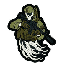 Load image into Gallery viewer, Tactical Recon Ghost - Glow in the Dark - 3.5" PVC Patch