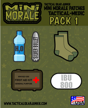 Load image into Gallery viewer, Stickers - Mini Morale - TactiMedic Pack 1