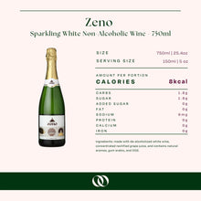 Load image into Gallery viewer, Zeno - Sparkling White Non-Alcoholic Wine - 750ml