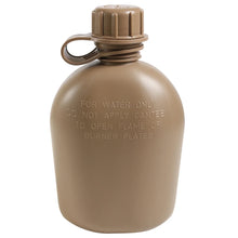 Load image into Gallery viewer, US GI Military Surplus 1 Quart Canteen - Olive Drab, Black and Tan
