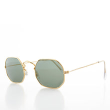 Load image into Gallery viewer, Octagonal Metal Frame Sunglass with Glass Lens - Vine