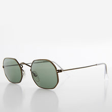 Load image into Gallery viewer, Octagonal Metal Frame Sunglass with Glass Lens - Vine