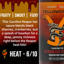 Load image into Gallery viewer, Yellowstone Hot Sauce Variety Pack 4 Bottles
