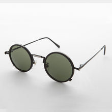 Load image into Gallery viewer, Round Goth Steampunk Vintage Sunglass - Waldo