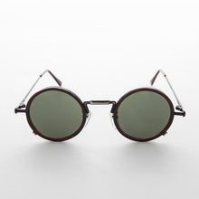 Load image into Gallery viewer, Round Goth Steampunk Vintage Sunglass - Waldo