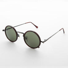 Load image into Gallery viewer, Round Goth Steampunk Vintage Sunglass - Waldo