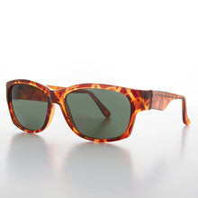 Load image into Gallery viewer, Sporty Vintage Wrap Style Sunglass with Wide Temples - Wiley