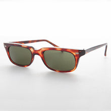 Load image into Gallery viewer, Horn Rim Beatnik Vintage Sunglass Rare Low Profile Style - Wilson
