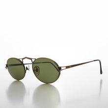 Load image into Gallery viewer, Oval Metal Steampunk Sunglass - Wyman
