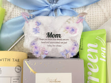 Load image into Gallery viewer, Warm Hug Gift Box for Mom – Cozy Self Care Set with Blanket, Mug, Candle, Honey & Cookies