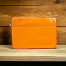 Load image into Gallery viewer, Awe Slim Leather Laptop / Tablet Bag