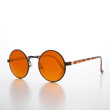 Load image into Gallery viewer, Round Amber Blue Light Blocking Sunglass - Zodiac