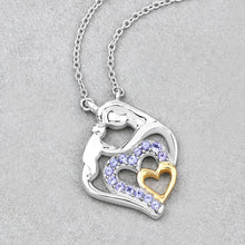 Load image into Gallery viewer, 0.28 Carat Genuine Tanzanite .925 Sterling Silver Pendant